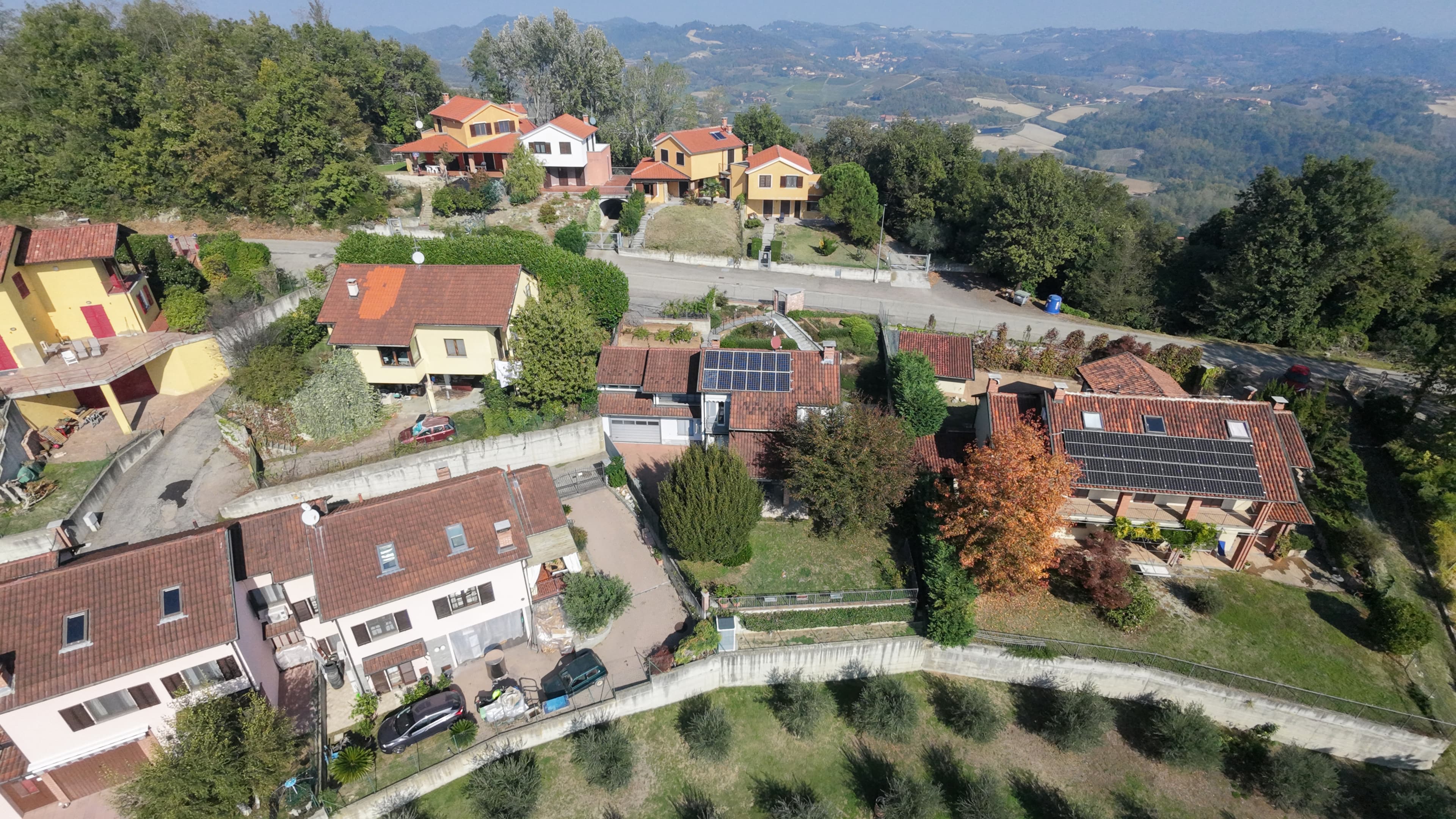 Albugnano — veduta aerea della proprietà