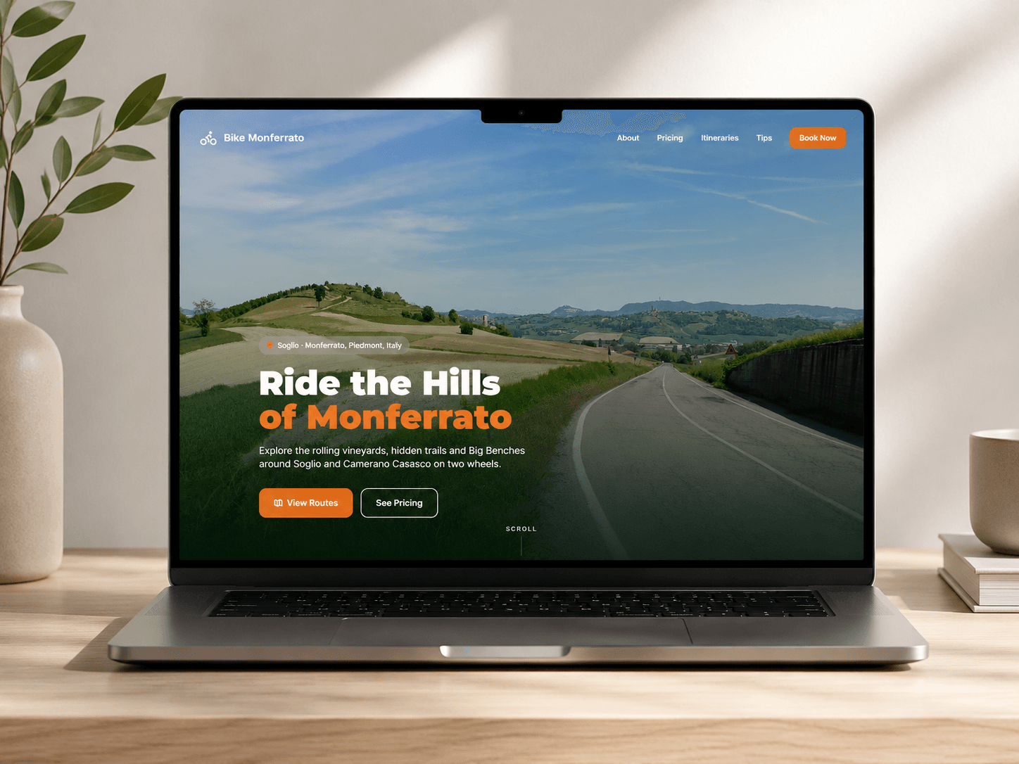 Sito bikemonferrato.com — progetto reale
