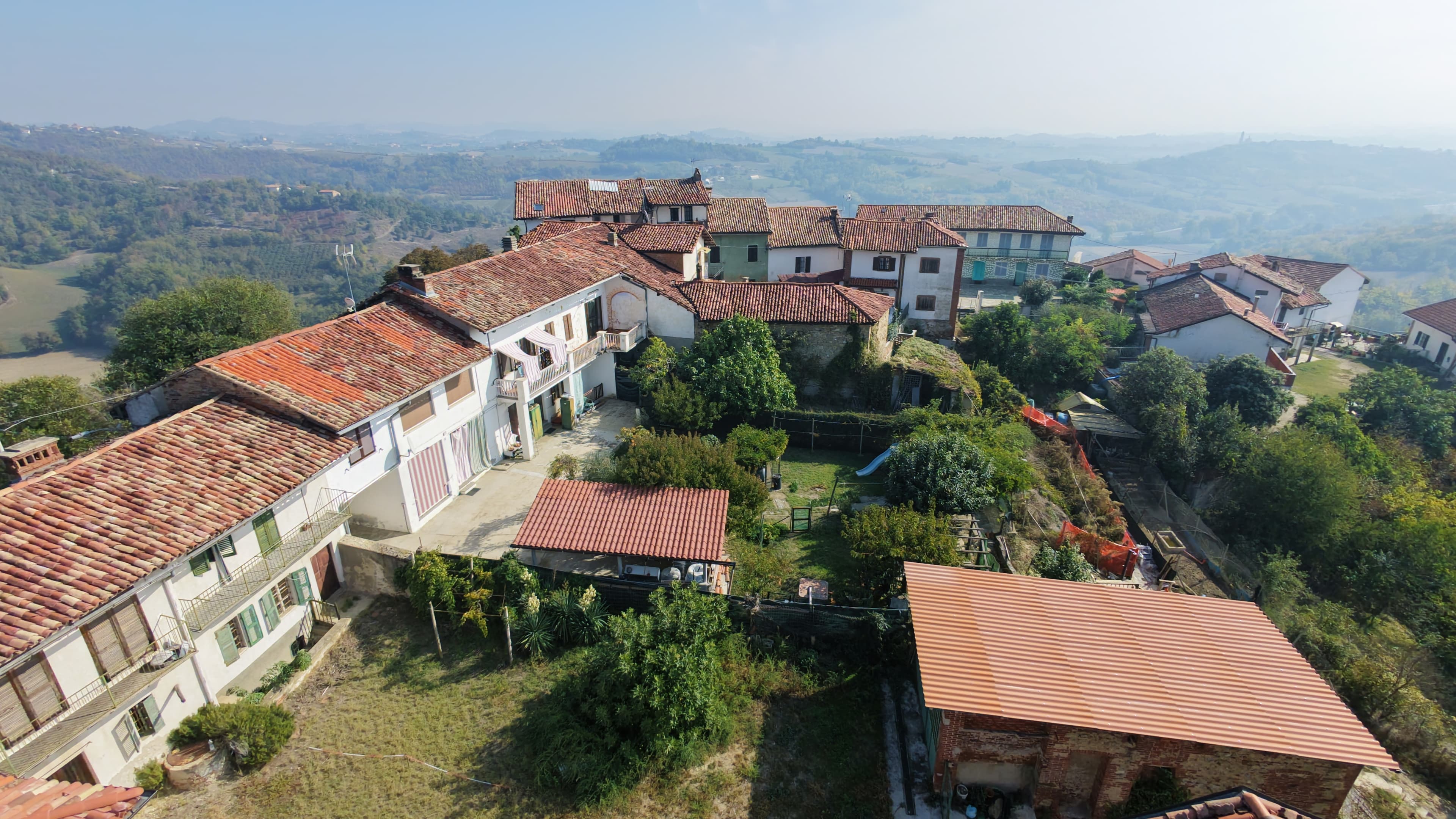 Marmorito — veduta aerea della proprietà