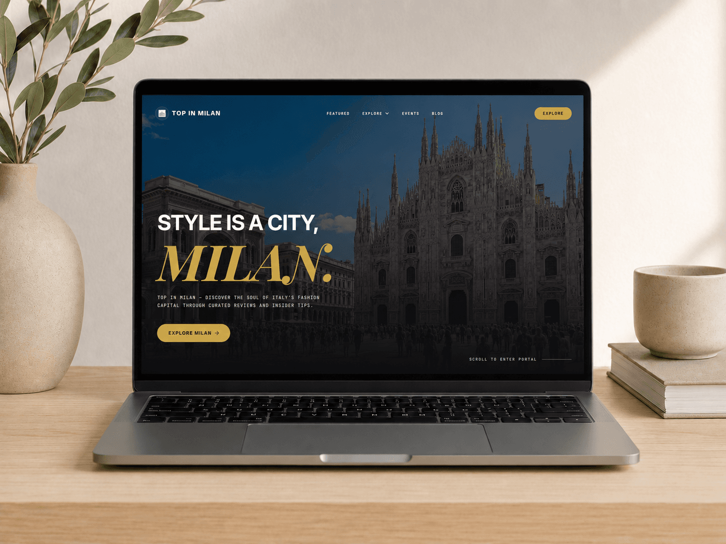 Sito topinmilan.com — progetto reale